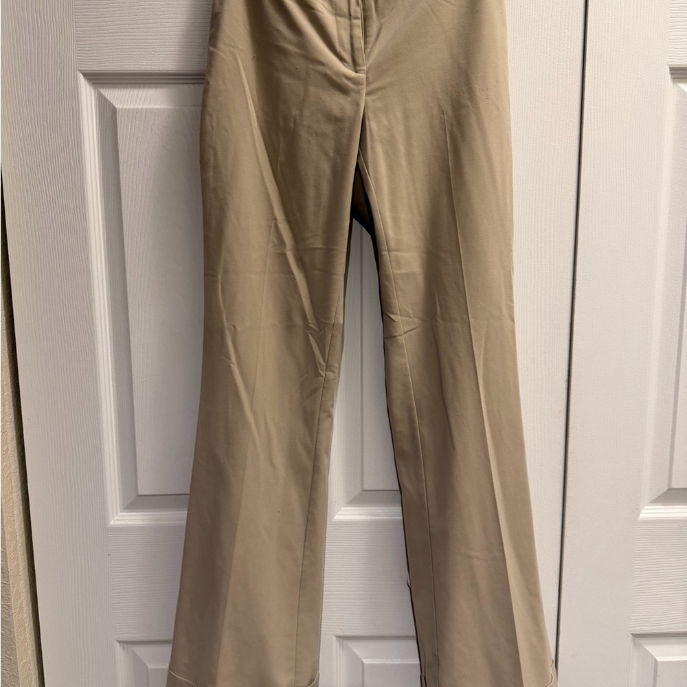 The Limited Cream Stretch Trousers